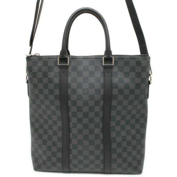 ルイヴィトン トートバッグ ダミエ・グラフィット アントン・トート N40000 LOUIS VUITTON ビジネスバッグ 黒 ブラック