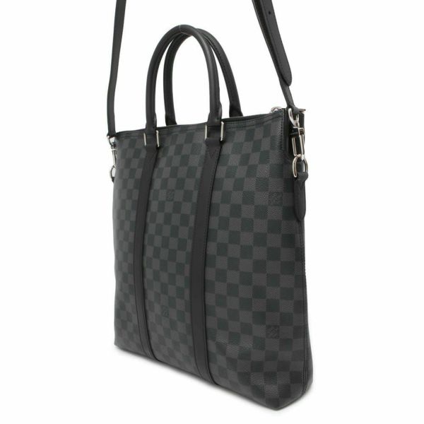 ルイヴィトン トートバッグ ダミエ・グラフィット アントン・トート N40000 LOUIS VUITTON ビジネスバッグ 黒 ブラック