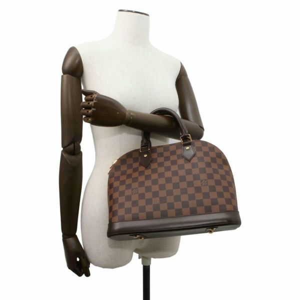 ルイヴィトン ハンドバッグ ダミエ・エベヌ アルマPM N53151 LOUIS VUITTON ヴィトン バッグ