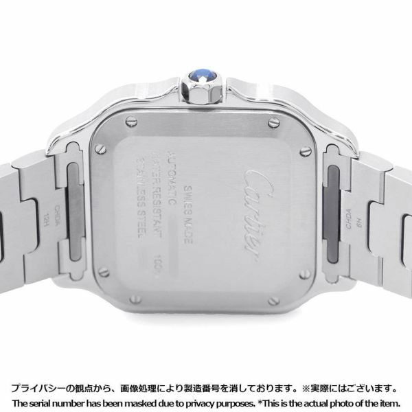 カルティエ サントス ドゥ カルティエ ウォッチ MM W2SA0016 Cartier 腕時計 オパライン文字盤