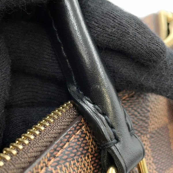 ルイヴィトン トートバッグ ダミエ・エベヌ オデオン・トートMM N45283 LOUIS VUITTON 2wayショルダーバッグ ブラック 黒