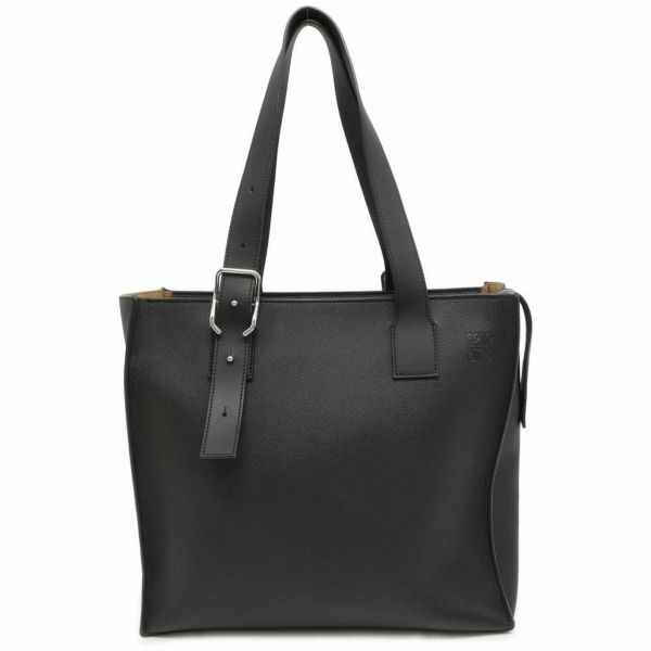 ロエベ トートバッグ バックルジッパートート カーフレザー B692K99X03 LOEWE バッグ 黒