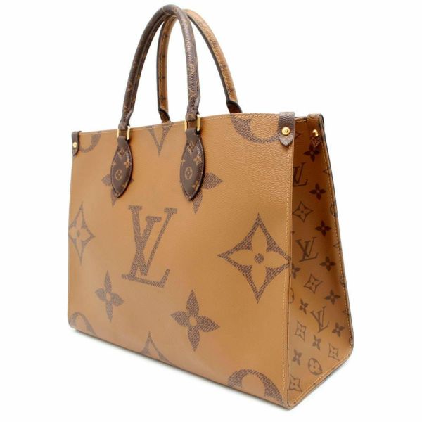 ルイヴィトン トートバッグ モノグラム・リバース ジャイアント オンザゴーMM M45321 LOUIS VUITTON ハンドバッグ