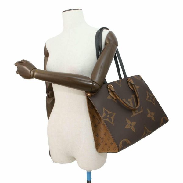 ルイヴィトン トートバッグ モノグラム・リバース ジャイアント オンザゴーMM M45321 LOUIS VUITTON ハンドバッグ