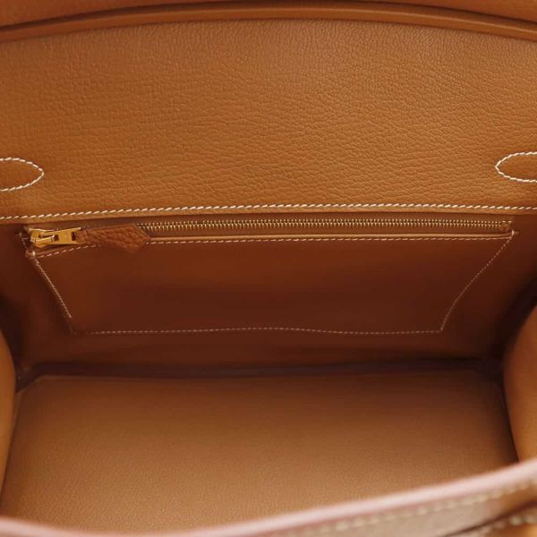 エルメス バーキン30 ゴールド/ゴールド金具 トゴ W刻印 HERMES Birkin ハンドバッグ