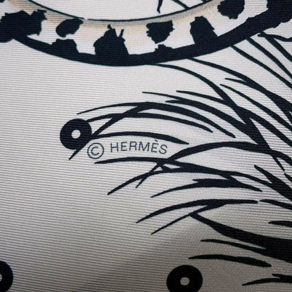 エルメス カレ90 カレ ダブルフェイス チーター・バンダナ QUEPARDS BANDANA HERMES カシミヤ スカーフ 2024AW