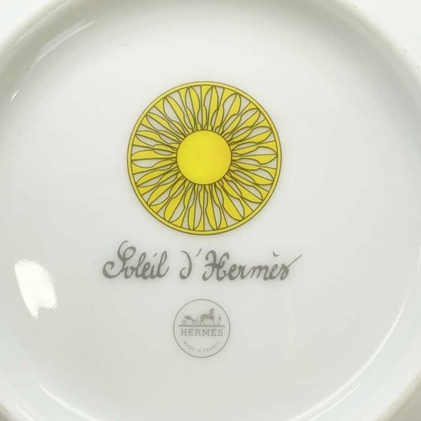 エルメス プレート ソレイユ ドゥ エルメス パスタプレート 2枚セット HERMES 陶器 食器