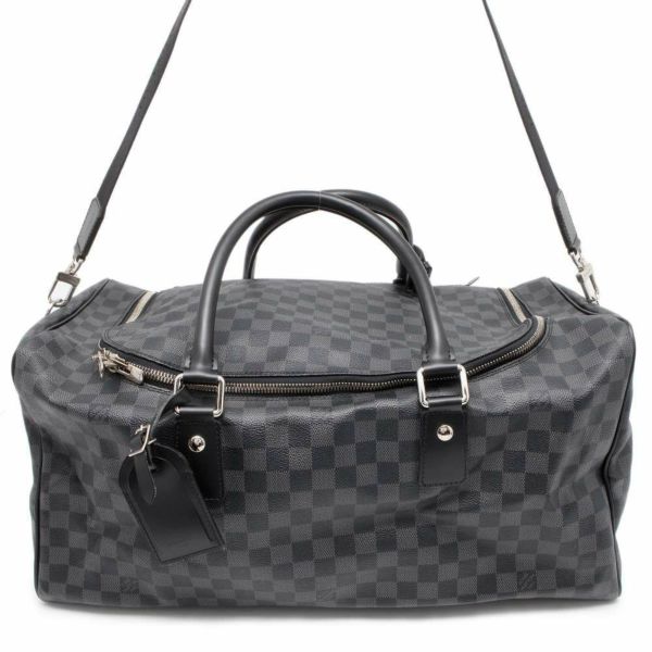 ルイヴィトン ボストンバッグ ダミエ・グラフィット ロードスター50 N48189 LOUIS VUITTON 旅行バッグ 黒 ブラック 2way