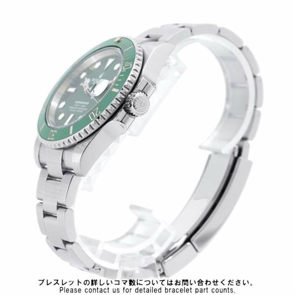 ロレックス サブマリーナ デイト グリーン ランダムシリアル ルーレット 116610LV ROLEX 腕時計 ウォッチ グリーン文字盤