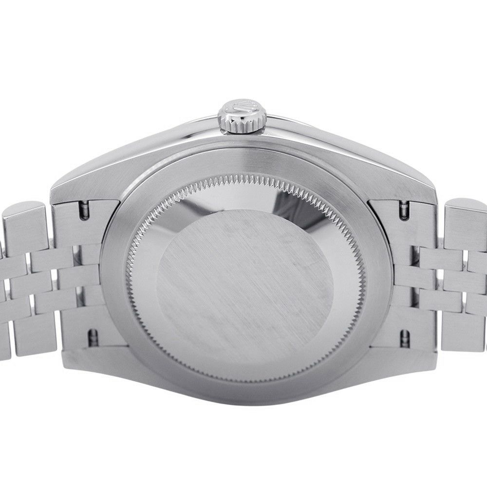 ロレックス デイトジャスト41 SS/K18WG ランダムシリアル ルーレット 126334 ROLEX 腕時計 ミントグリーン文字盤