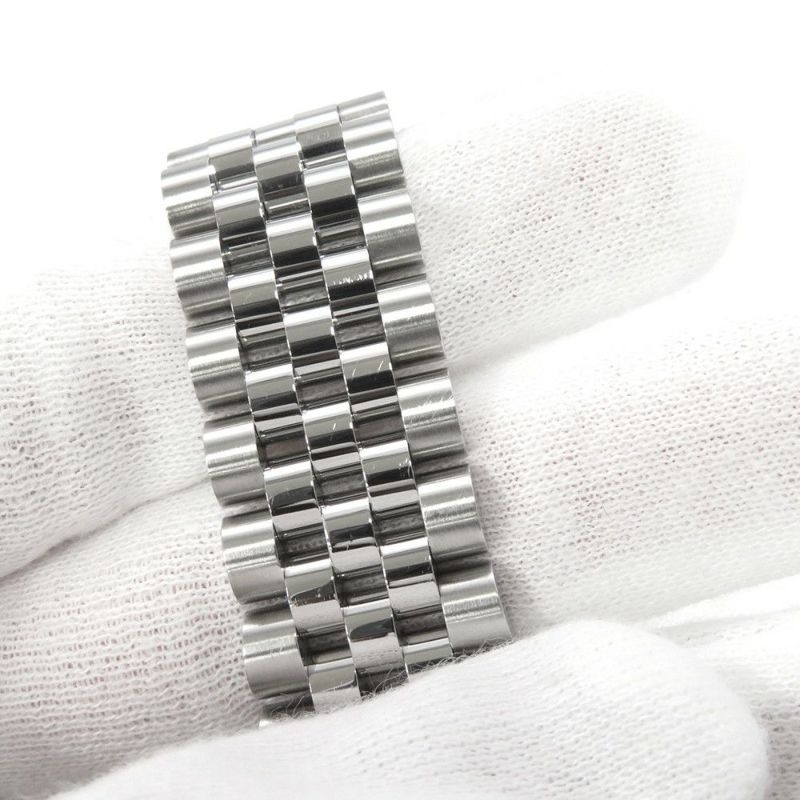 ロレックス デイトジャスト41 SS/K18WG ランダムシリアル ルーレット 126334 ROLEX 腕時計 ミントグリーン文字盤