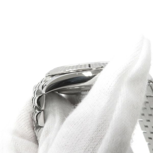 ロレックス デイトジャスト41 SS/K18WG ランダムシリアル ルーレット 126334 ROLEX 腕時計 ミントグリーン文字盤