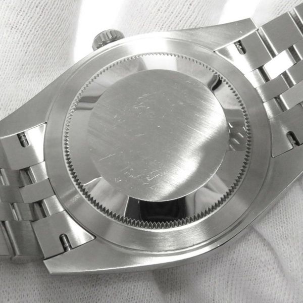 ロレックス デイトジャスト41 SS/K18WG ランダムシリアル ルーレット 126334 ROLEX 腕時計 ミントグリーン文字盤