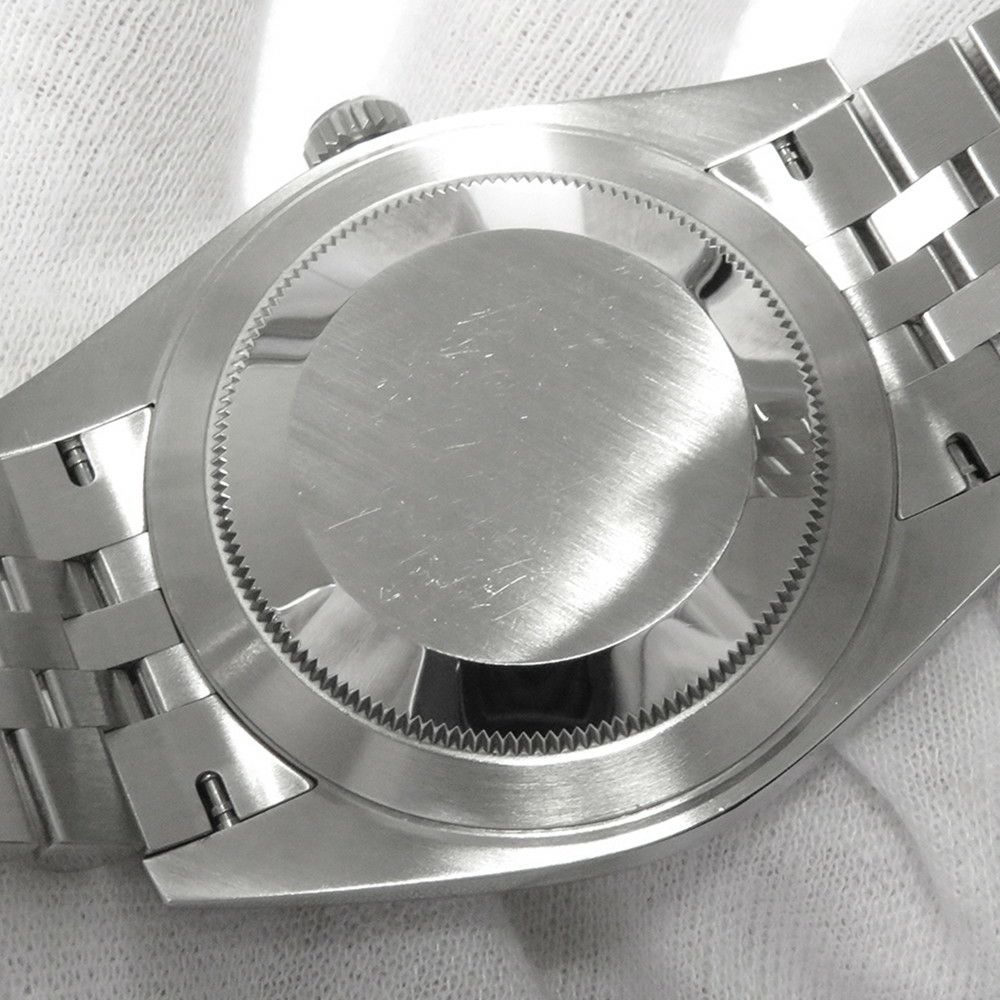 ロレックス デイトジャスト41 SS/K18WG ランダムシリアル ルーレット 126334 ROLEX 腕時計 ミントグリーン文字盤