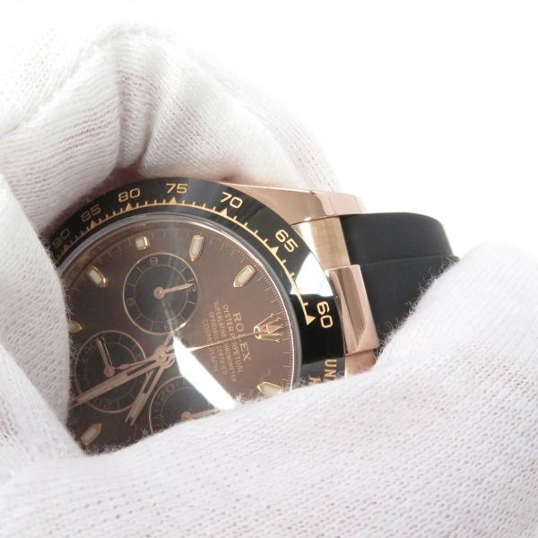 ロレックス コスモグラフ デイトナ ランダムシリアル ルーレット 116515LN ROLEX 腕時計 チョコレート/ブラック文字盤