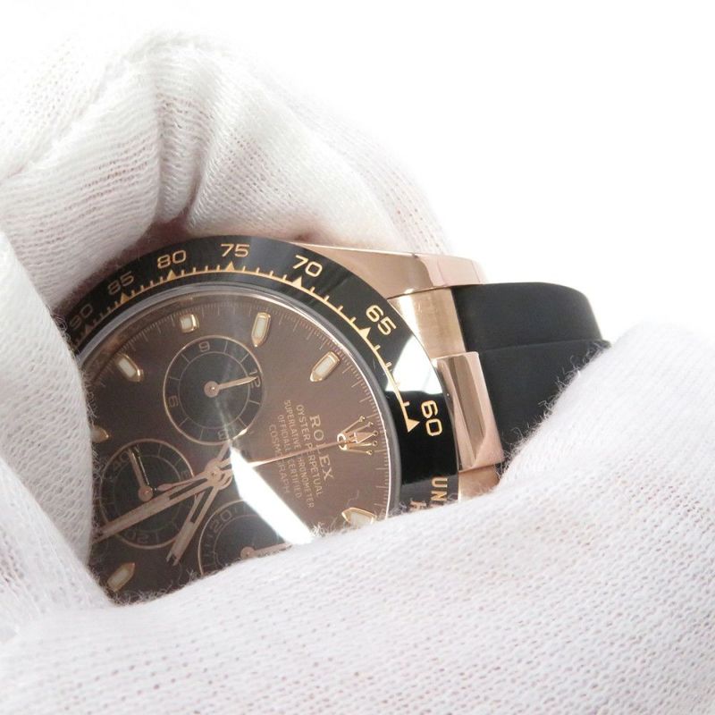 ロレックス コスモグラフ デイトナ ランダムシリアル ルーレット 116515LN ROLEX 腕時計 チョコレート/ブラック文字盤