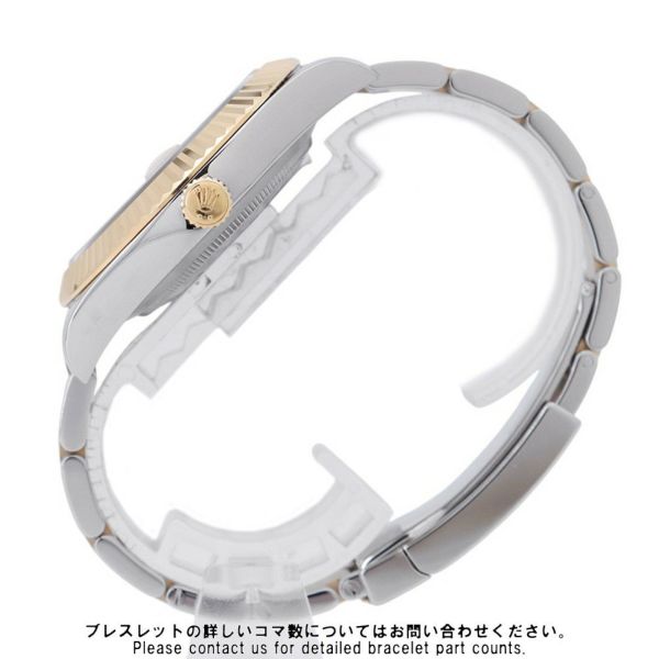 ロレックス デイトジャスト II SS/K18YG 116333G ROLEX 腕時計 シャンパン文字盤 10Pダイヤ