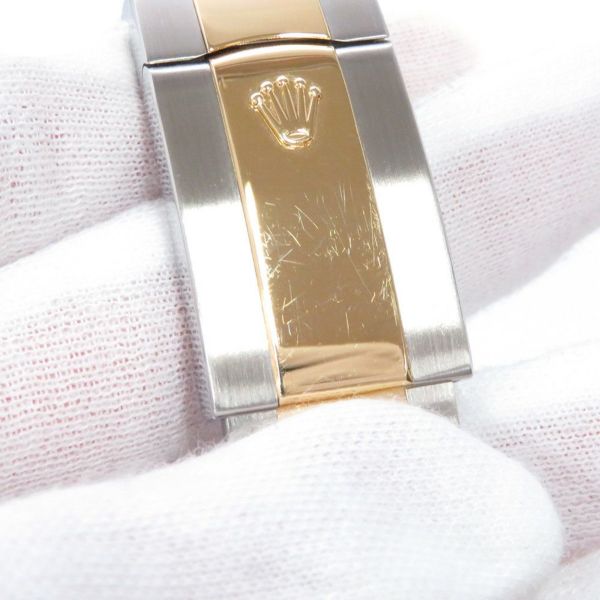 ロレックス デイトジャスト II SS/K18YG 116333G ROLEX 腕時計 シャンパン文字盤 10Pダイヤ