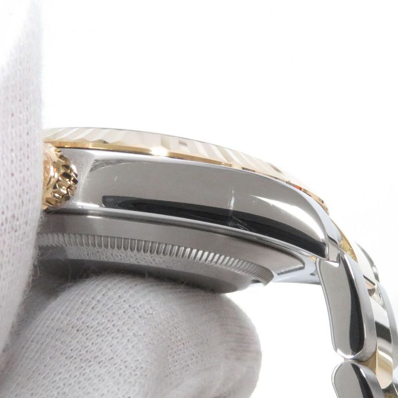 ロレックス デイトジャスト II SS/K18YG 116333G ROLEX 腕時計 シャンパン文字盤 10Pダイヤ