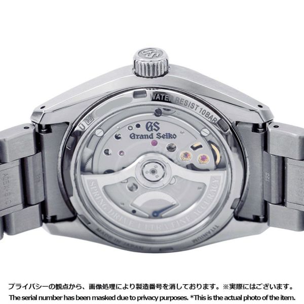 セイコー グランドセイコー エボリューション9 コレクション スプリングドライブ U.F.A. SLGB003 ブルー文字盤