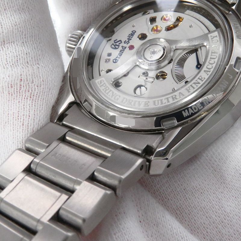 セイコー グランドセイコー エボリューション9 コレクション スプリングドライブ U.F.A. SLGB003 ブルー文字盤