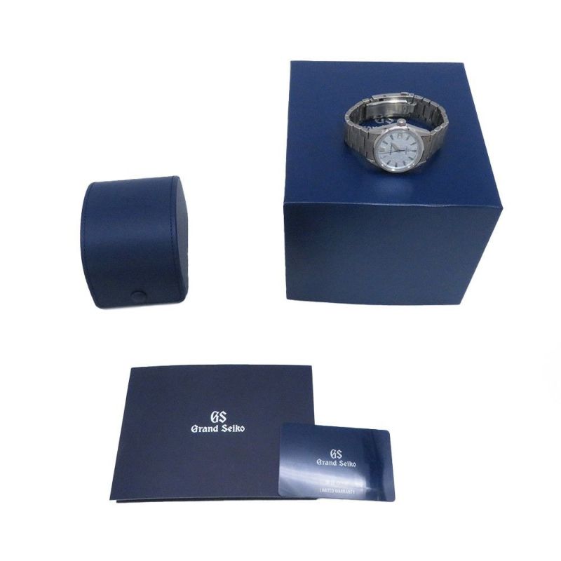 セイコー グランドセイコー エボリューション9 コレクション スプリングドライブ U.F.A. SLGB003 ブルー文字盤