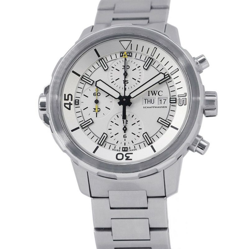 IWC アクアタイマー・クロノグラフ IW376802 腕時計 シルバー文字盤