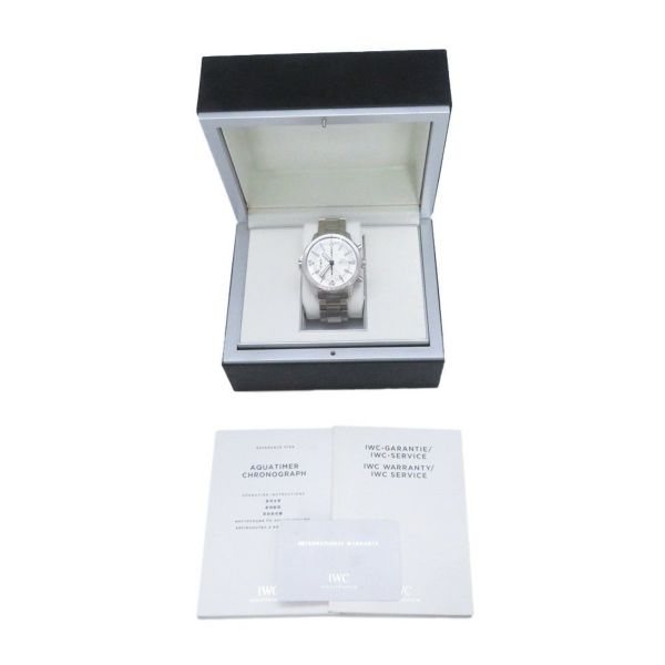 IWC アクアタイマー・クロノグラフ IW376802 腕時計 シルバー文字盤