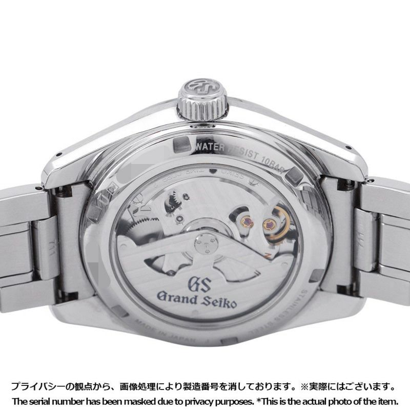 セイコー グランドセイコー スプリングドライブ デイト SBGA375 SEIKO 腕時計 ミッドナイトブルー文字盤