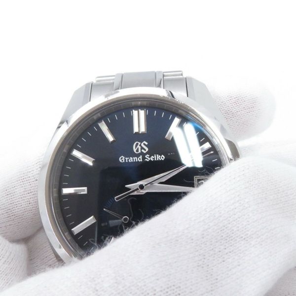 セイコー グランドセイコー スプリングドライブ デイト SBGA375 SEIKO 腕時計 ミッドナイトブルー文字盤