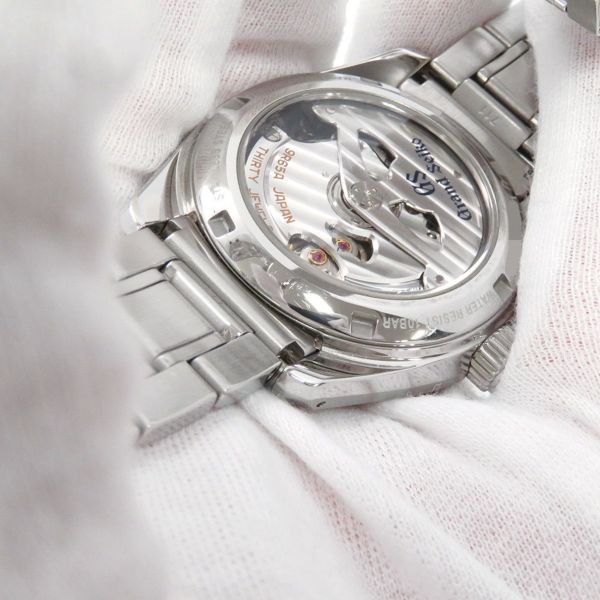 セイコー グランドセイコー スプリングドライブ デイト SBGA375 SEIKO 腕時計 ミッドナイトブルー文字盤