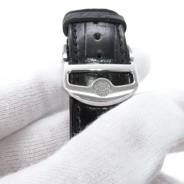 IWC ポルトギーゼ・クロノグラフ IW371609 腕時計 黒文字盤