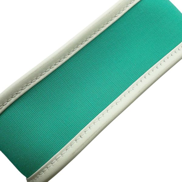 エルメス ワンショルダー ネオ エブリンTPM ミント/ブルーアズテック/ヴェールフィズ/シルバー金具 トワルオフィシエ/スイフト W刻印