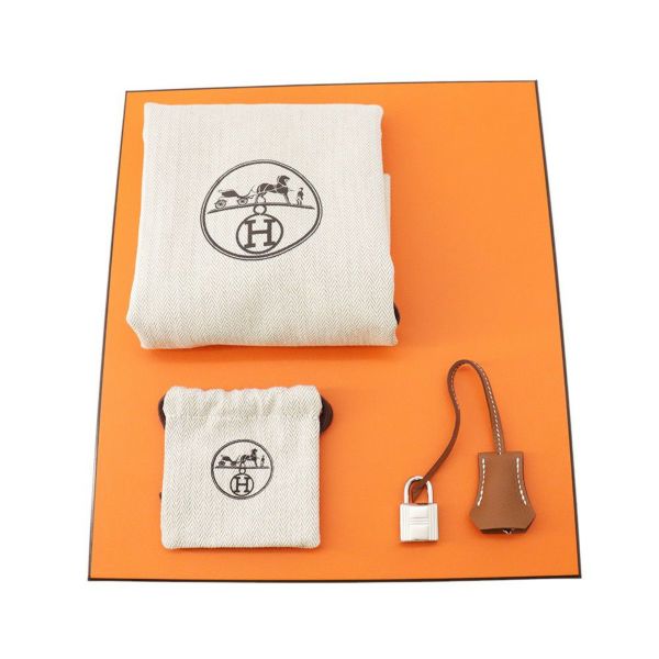 エルメス バーキン25 ゴールド/シルバー金具 トゴ K刻印 HERMES Birkin ハンドバッグ