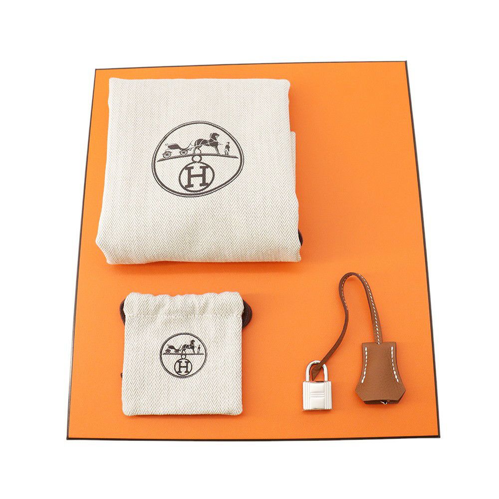 エルメス バーキン25 ゴールド/シルバー金具 トゴ K刻印 HERMES Birkin ハンドバッグ