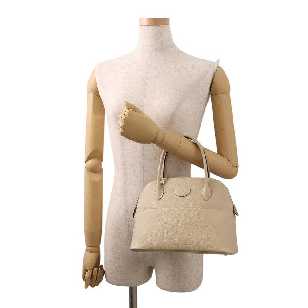 エルメス ハンドバッグ ボリード27 トレンチ/シルバー金具 エプソン A刻印 2wayショルダー