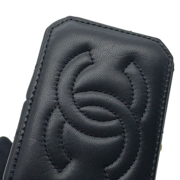 シャネル チェーンショルダーバッグ マトラッセ ココマーク バニティバッグ ラムスキン AP3459 CHANEL 黒 2way