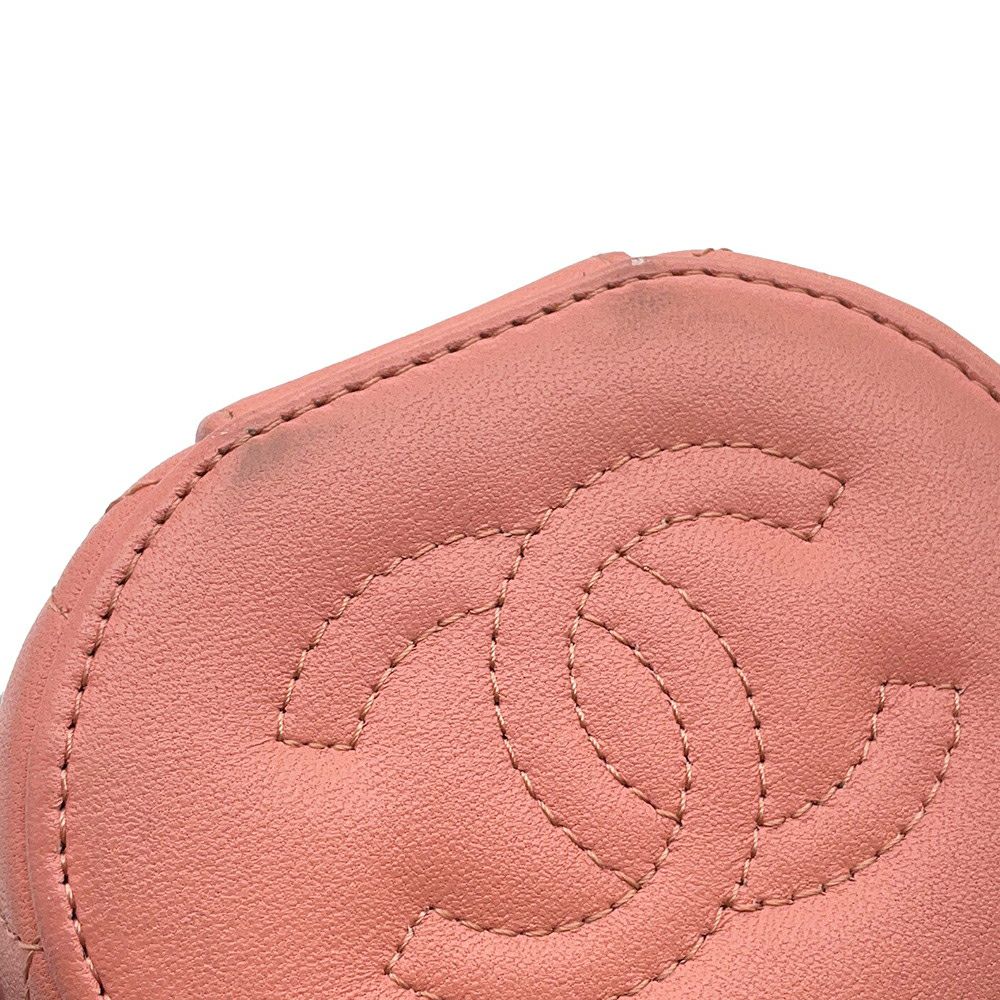 シャネル チェーンショルダーバッグ ココマーク マトラッセ トップハンドル バニティ CHANEL
