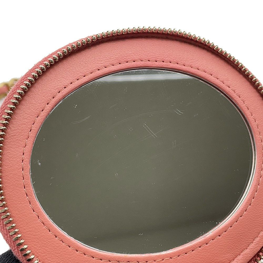 シャネル チェーンショルダーバッグ ココマーク マトラッセ トップハンドル バニティ CHANEL