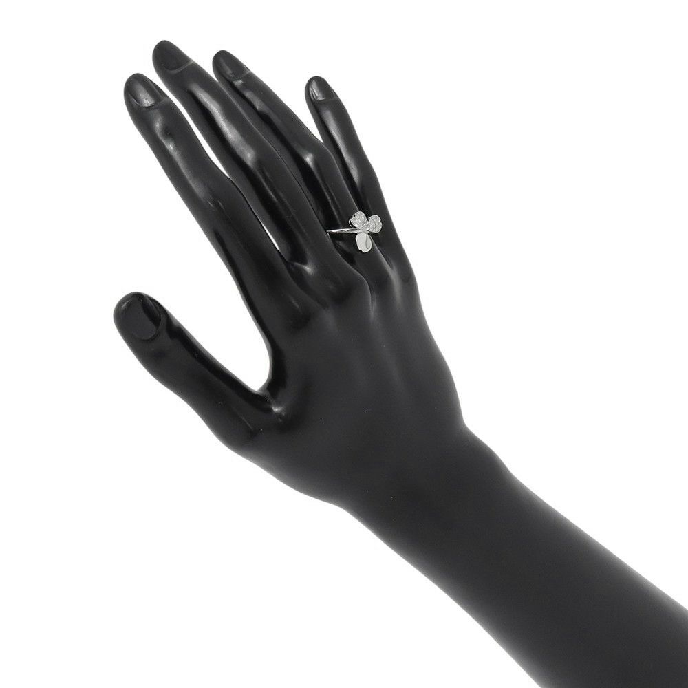 ティファニー リング ペーパー フラワー リング ダイヤモンド Pt950プラチナ リングサイズ約14号 Tiffany&Co. 指輪