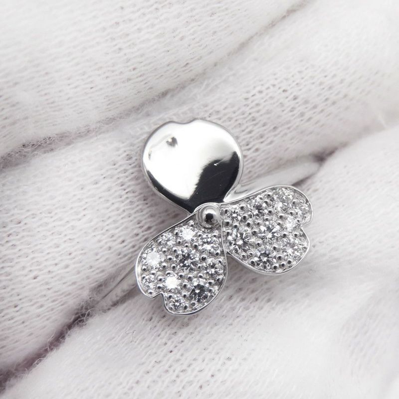 ティファニー リング ペーパー フラワー リング ダイヤモンド Pt950プラチナ リングサイズ約14号 Tiffany&Co. 指輪