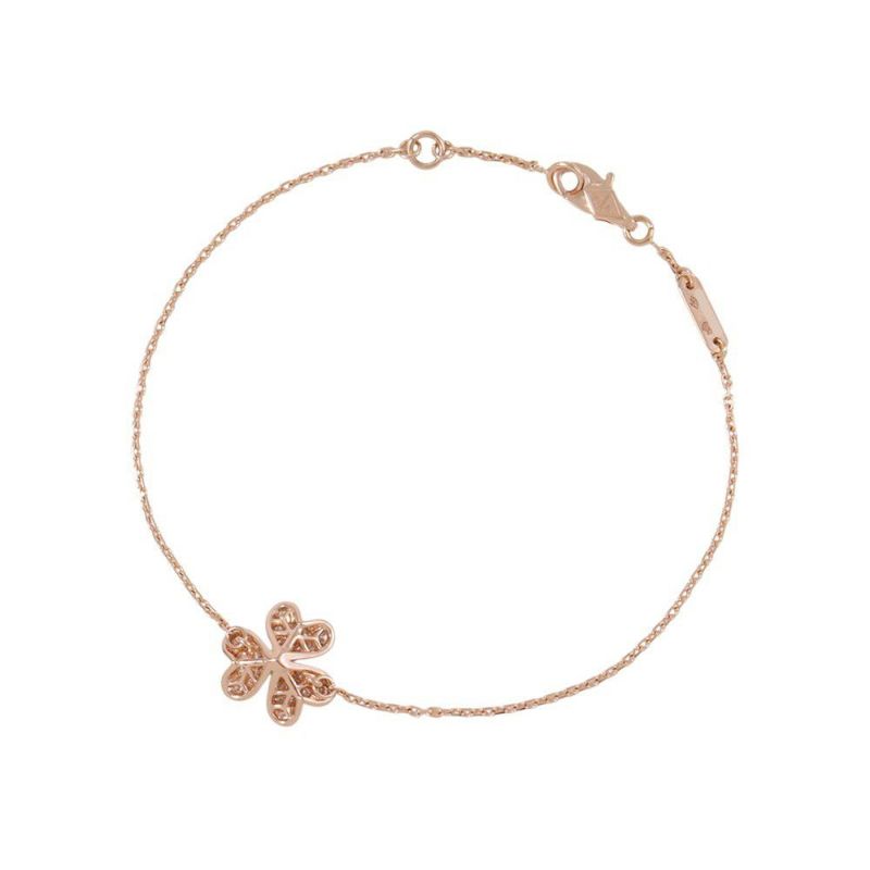 ヴァンクリーフ&アーペル ブレスレット フリヴォル ミニモデル ダイヤモンド 25P 計0.22ct K18PGピンクゴールド VCARP7RD00