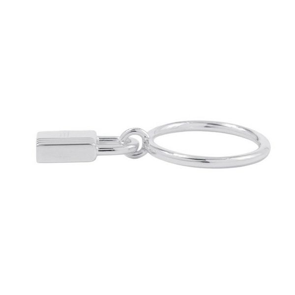 エルメス リング アミュレット カデナ リング SV925シルバー リングサイズ53 HERMES ジュエリー 指輪