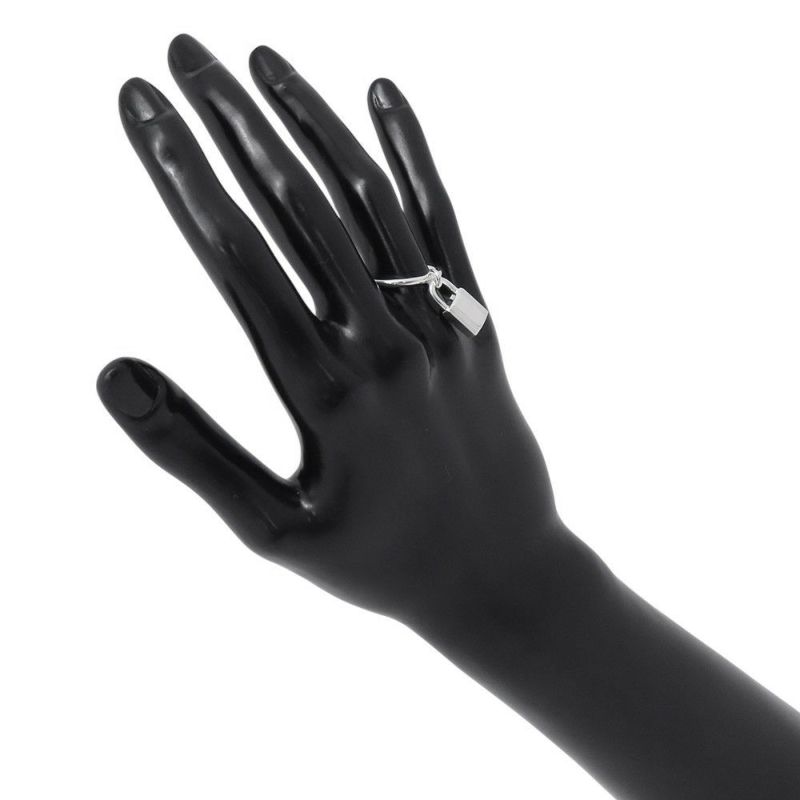 エルメス リング アミュレット カデナ リング SV925シルバー リングサイズ53 HERMES ジュエリー 指輪