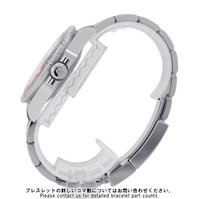 ロレックス GMTマスター2 デイト ランダムシリアル ルーレット 126710BLRO ROLEX 腕時計 黒文字盤