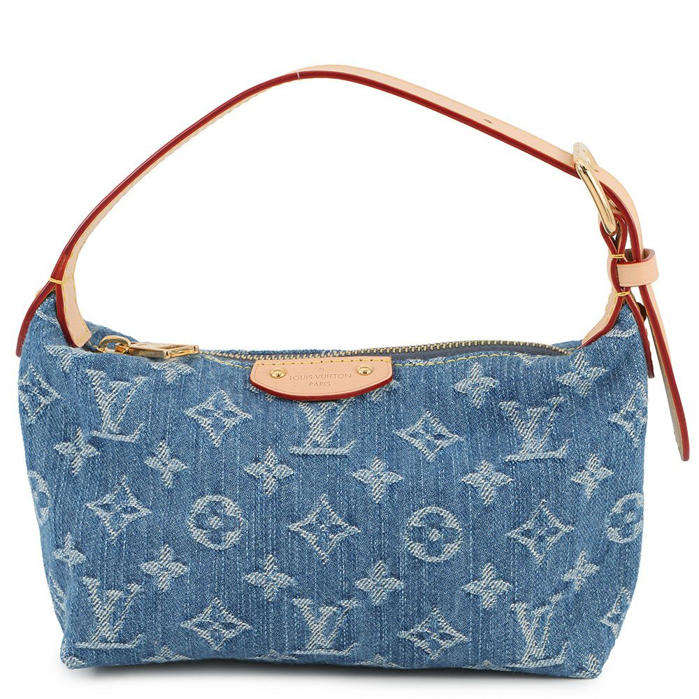 ルイヴィトン ハンドバッグ モノグラム・デニム ポシェット・ヒルズ M82949 LOUIS VUITTON ヴィトン バッグ