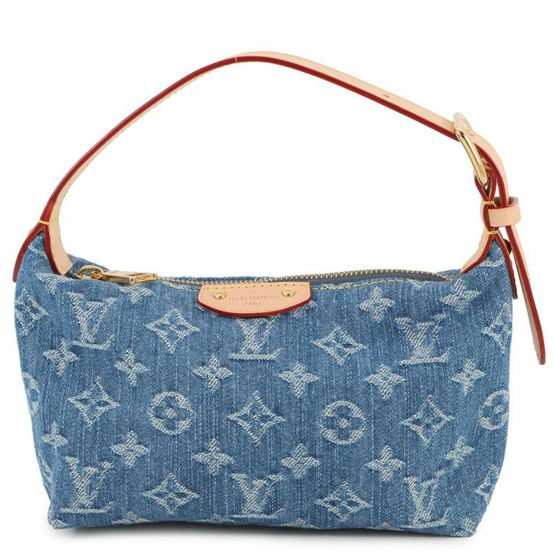 ルイヴィトン ハンドバッグ モノグラム・デニム ポシェット・ヒルズ M82949 LOUIS VUITTON ヴィトン バッグ