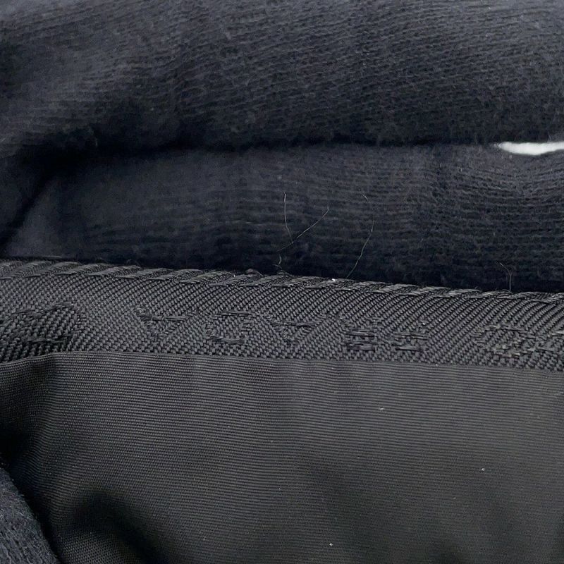 プラダ ダウンジャケット Re-Nylon クロップド レディースサイズ38 29Y056 PRADA 2way 黒