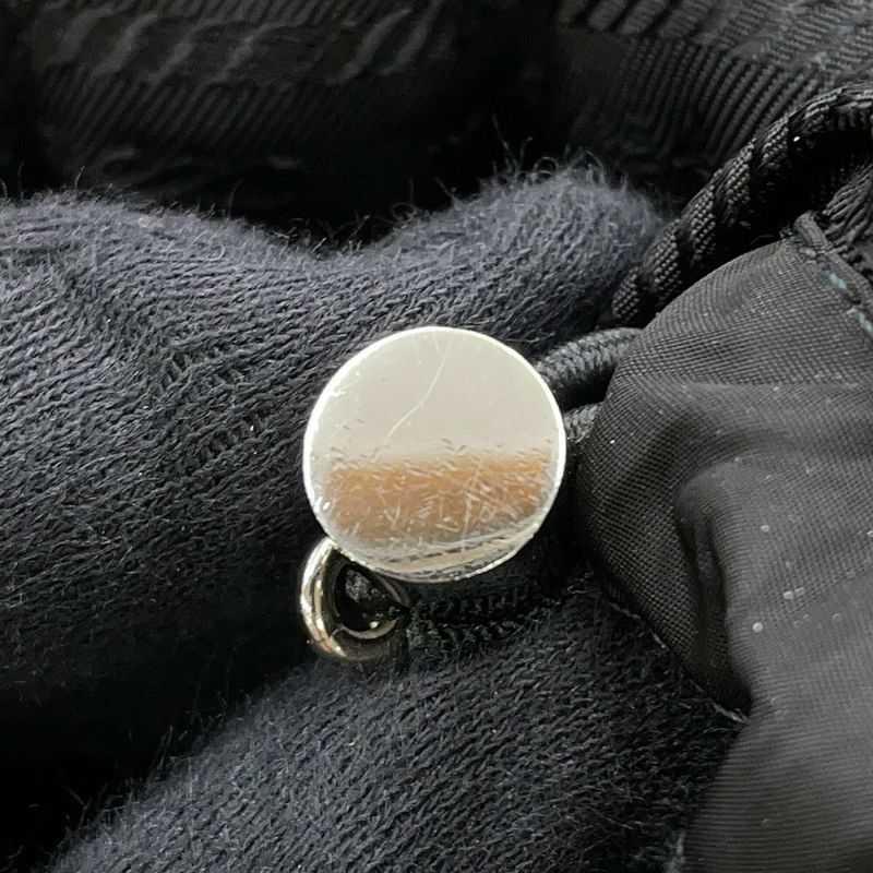 プラダ ダウンジャケット Re-Nylon クロップド レディースサイズ38 29Y056 PRADA 2way 黒