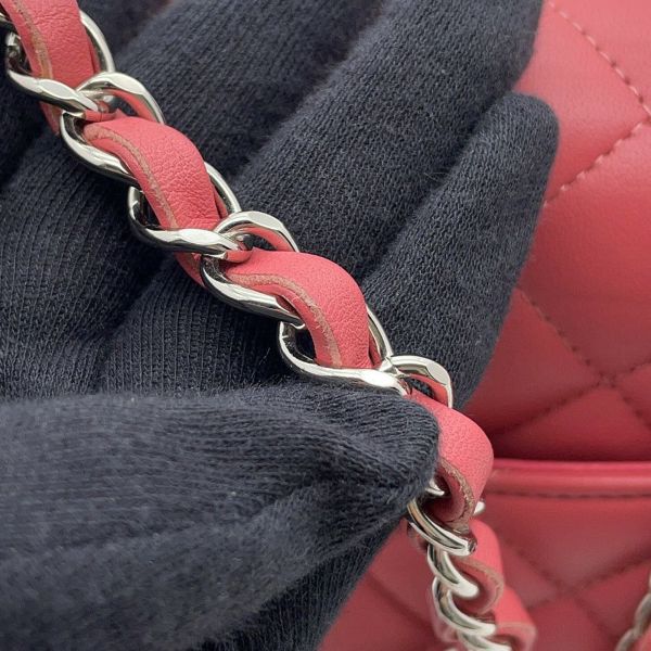 シャネル チェーンショルダーバッグ マトラッセ ココマーク ラムスキン ミニマトラッセ A35200 CHANEL